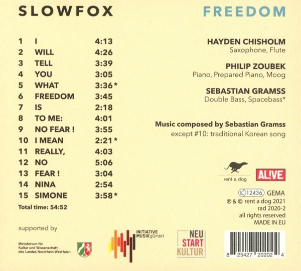 Slowfox - Freedom  - (CD)
