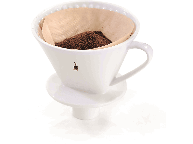 Gefu 16020 Kaffeefilter Sandro, Gr. 4; Kaffeefilter-Aufsatz