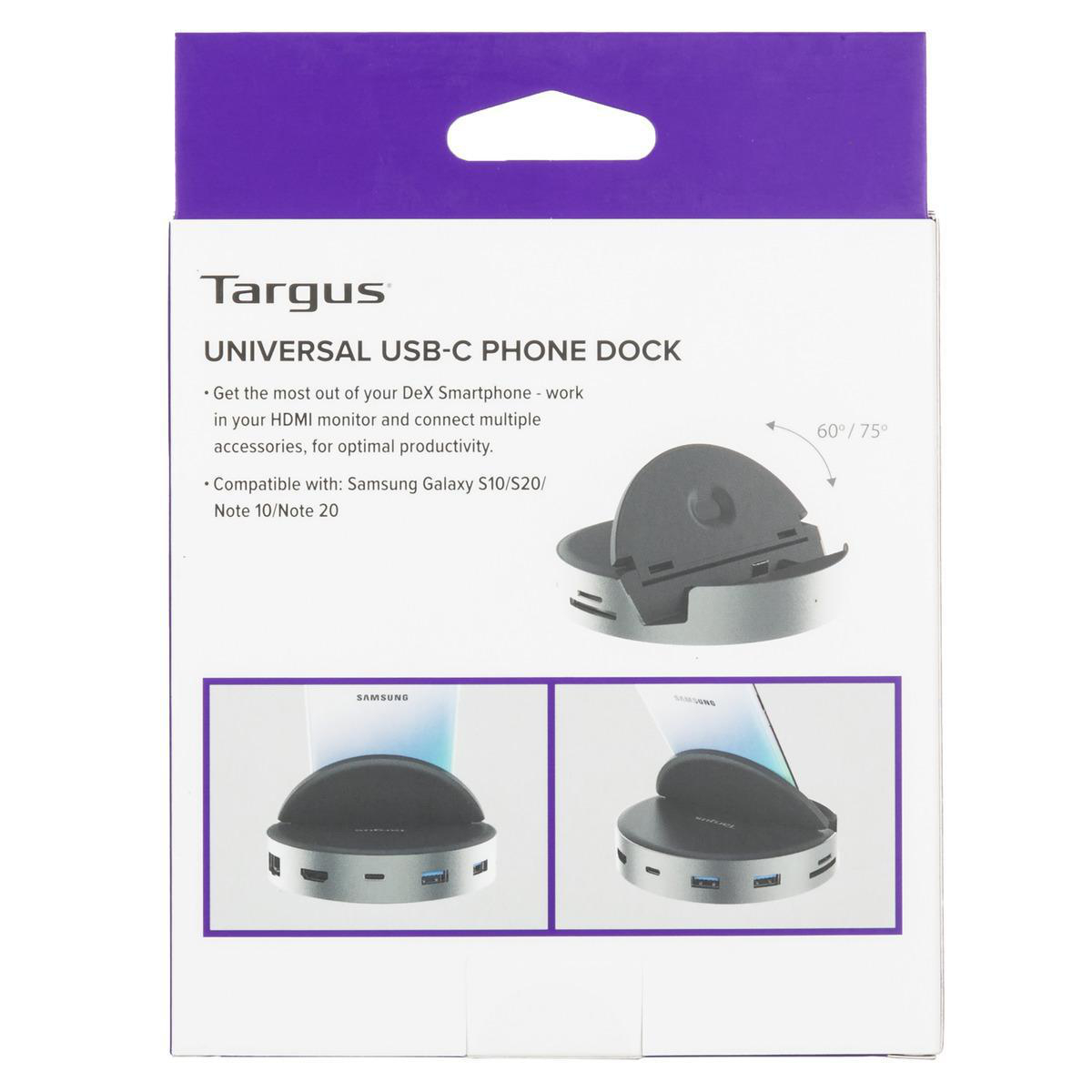 TARGUS AWU420GL DEXPHONE WORKSTATION, Samsung DeX-Smartphones, Samsung DeX-Smartphones, Schwarz