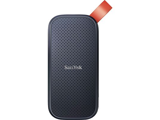 SANDISK Portable - Disque dur (SSD, 2 TB, Gris/Orange)
