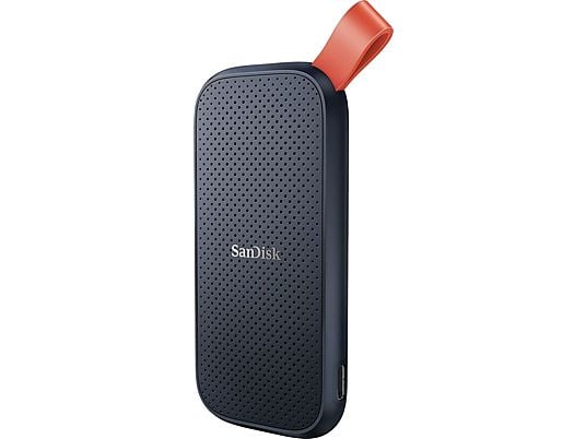 SANDISK Portable - Disco rigido (SSD, 480 GB, Grigio/Arancione)