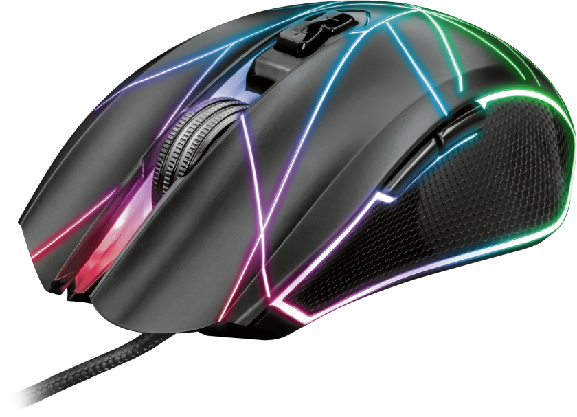 TRUST GXT160X Ture vezetékes gaming egér háttérvilágítással (23797)