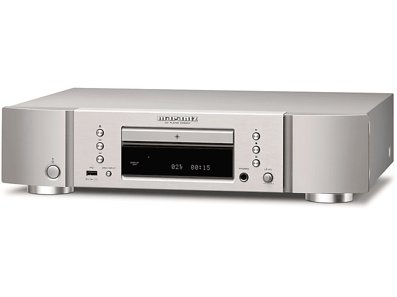 MARANTZ CD6007 CD Player, Silber-Gold | CD-Player & Discmans