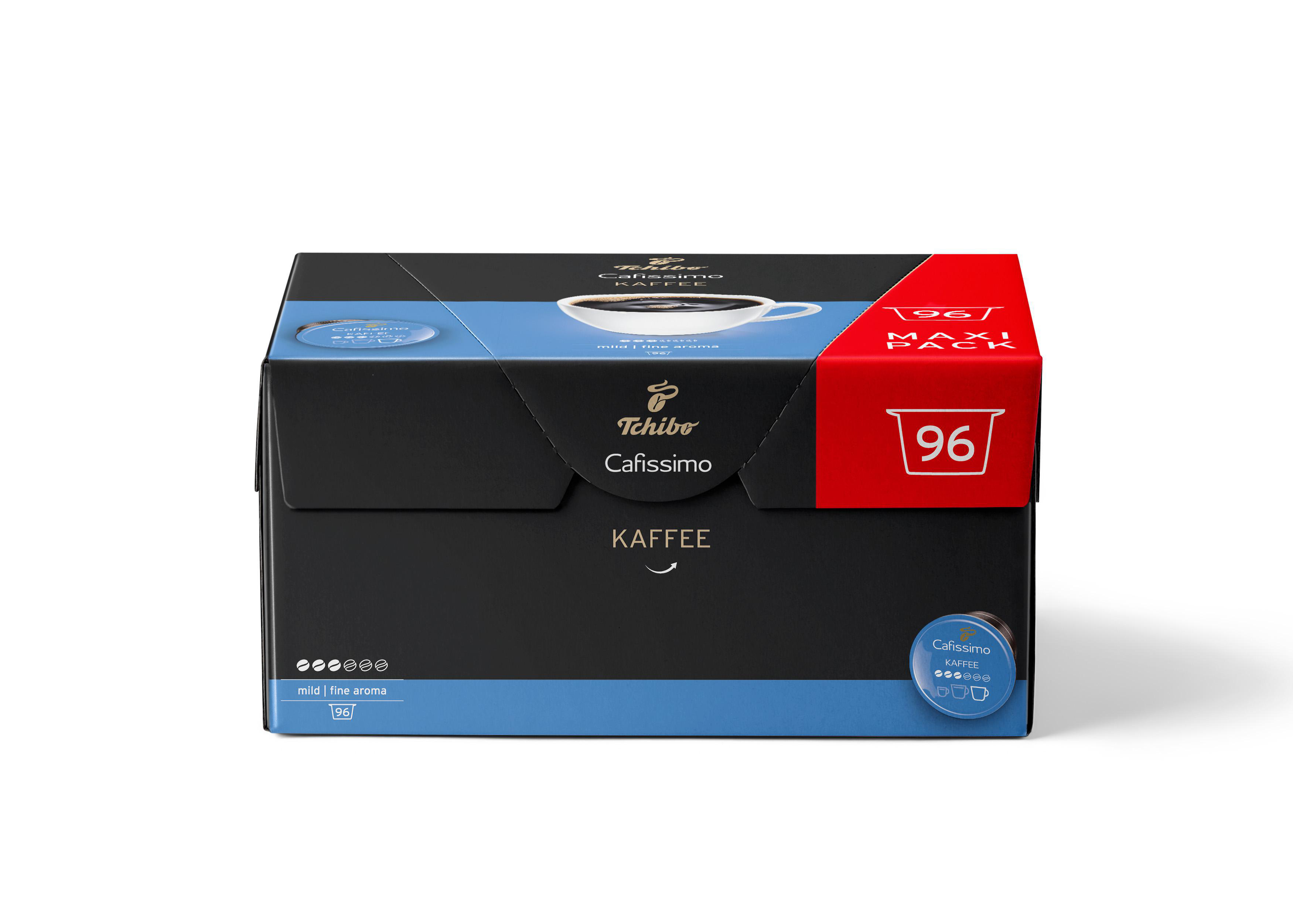 TCHIBO Kaffee mild Kaffeekapseln 96 Stück (Tchibo Cafissimo)