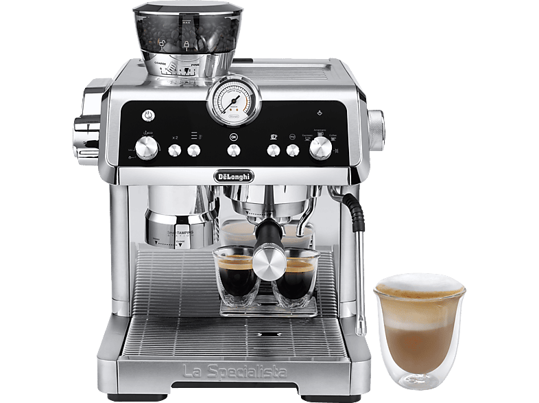 DELONGHI EC9355.M La Espressomaschine Silber Prestigio Specialista