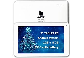 ILIKE Q7 Pro 7" 8GB WiFi Fehér Tablet