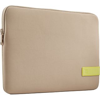 CASE LOGIC Reflect 13 inch Laptophoes Taupe-limoen