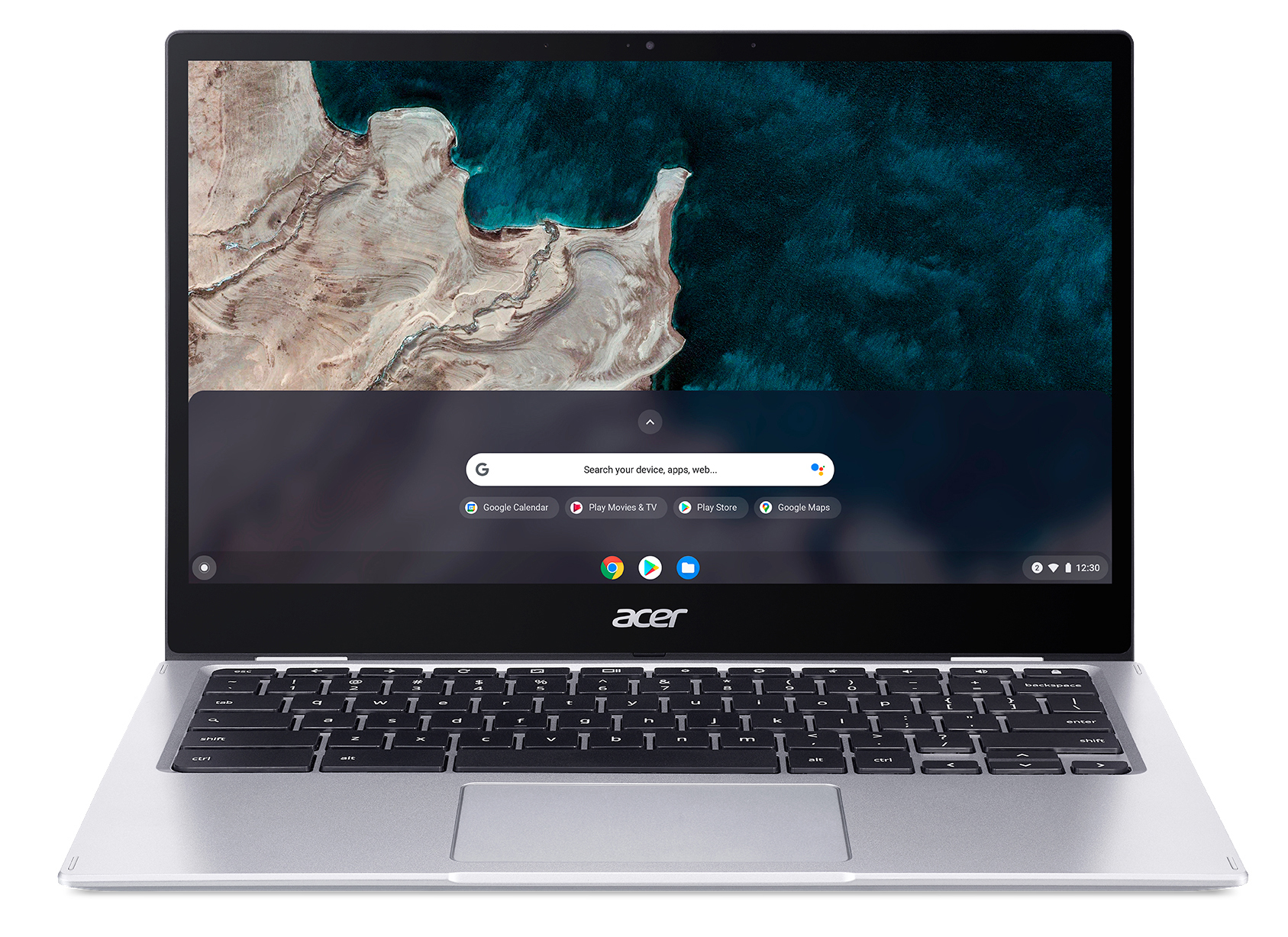 ACER Chromebook Spin 513 (CP513-1H-S72Y) mit Tastaturbeleuchtung - 13,3 Zoll - Qualcomm - 7c - 4 GB - 64 GB - Qualcomm Adreno™ Onboard Graphics - Google ChromeOS