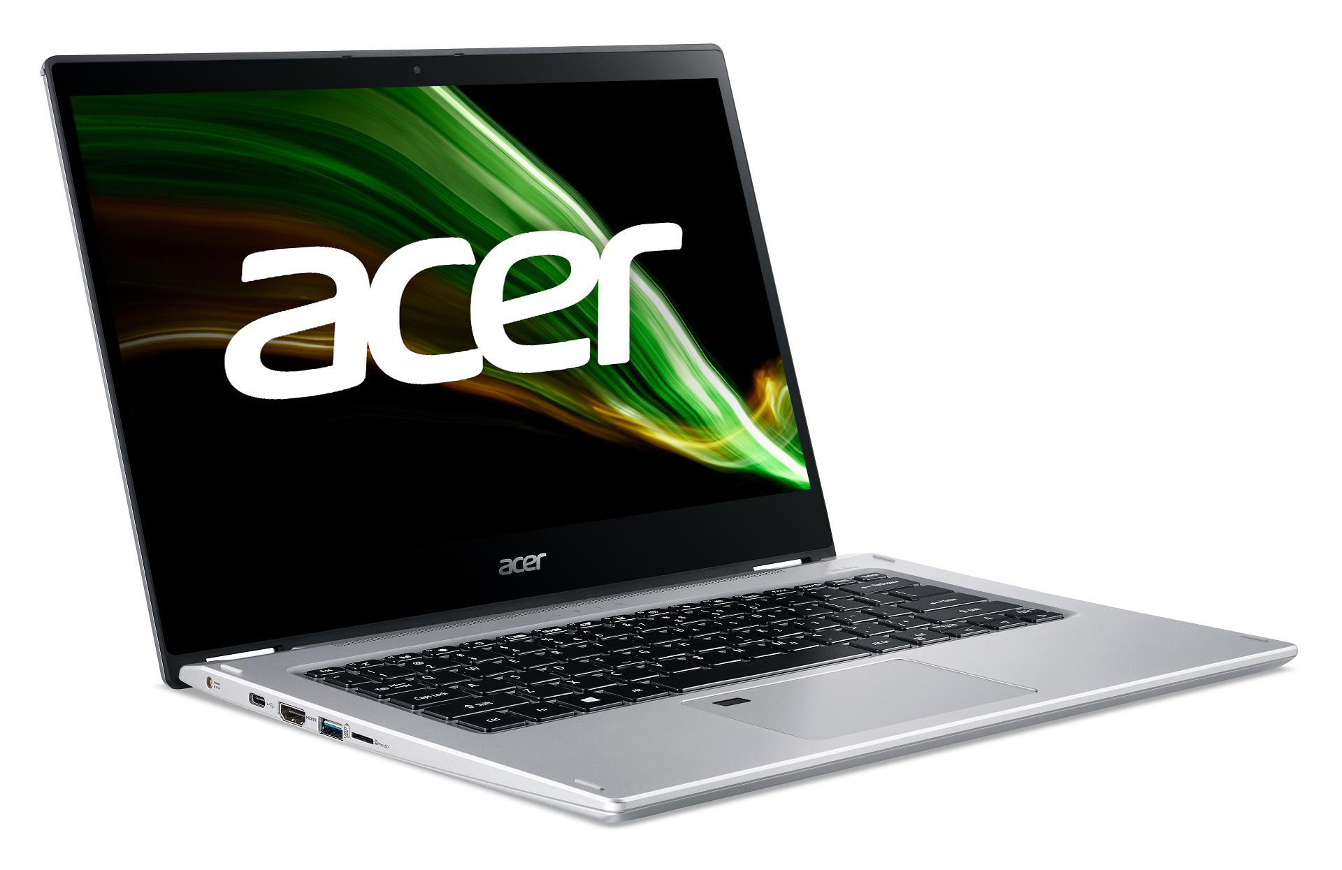 Home 3 RAM, Radeon™ S-Modus Zoll Silver Touchscreen, Spin GB Notebook, Silber SSD, AMD, 14 Windows AMD Bit) Prozessor, 4 GB mit Athlon™ Onboard Acer 10 (64 (SP314-21N-R686), 128 Display ACER Graphics,