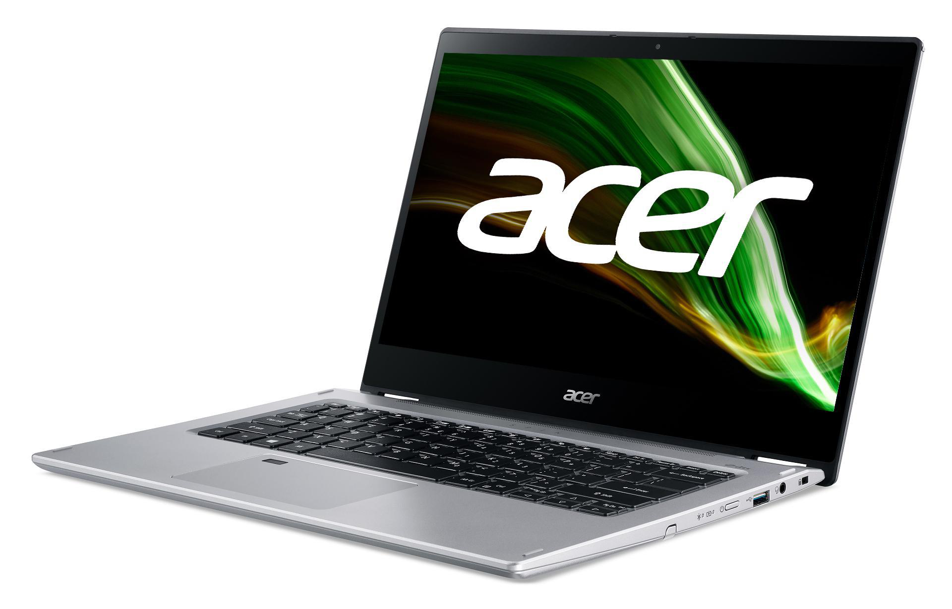 Home 3 RAM, Radeon™ S-Modus Zoll Silver Touchscreen, Spin GB Notebook, Silber SSD, AMD, 14 Windows AMD Bit) Prozessor, 4 GB mit Athlon™ Onboard Acer 10 (64 (SP314-21N-R686), 128 Display ACER Graphics,