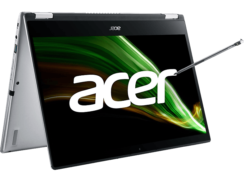 (SP314-21N-R686), 14 GB RAM, Zoll AMD Radeon™ Acer Graphics, Home Prozessor, Bit) mit 128 GB (64 AMD, Spin Silver S-Modus Windows 3 Silber ACER SSD, Touchscreen, Notebook, Onboard Display 4 Athlon™ 10