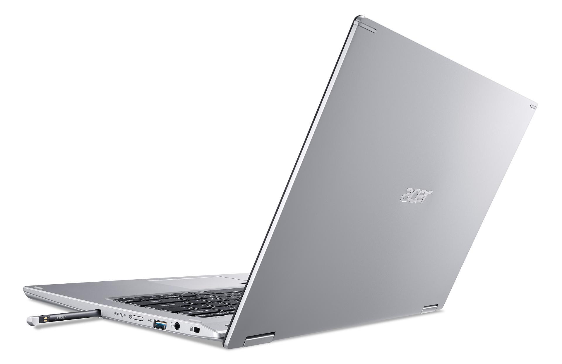 Athlon™ 4 Notebook, AMD, (SP314-21N-R686), Bit) Home Radeon™ mit Graphics, Prozessor, AMD (64 GB Windows SSD, GB Acer Touchscreen, Zoll 10 Spin Silber 3 Silver ACER 14 128 RAM, S-Modus Onboard Display