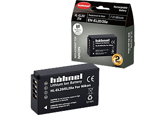 HAHNEL HL-EL20/20A  akkumulátor (Nikon EN-EL20/20A 880 mAh)