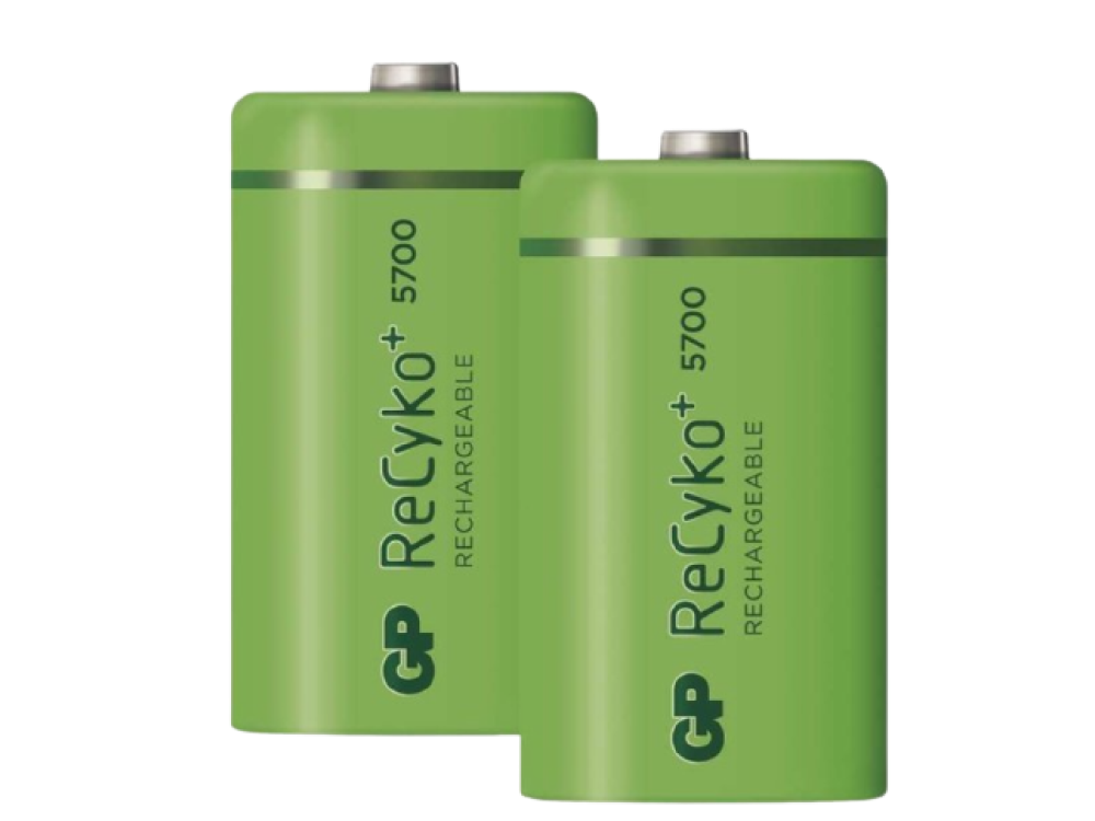 Pila Recargable Recyko lr20 12v 5700mah 2 unds gprhc57db024 1.2