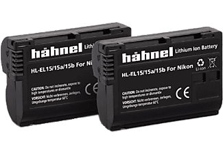 HAHNEL HL-EL15HP/A/B Twin Pack akkumulátor szett (Nikon EN-EL15 1650 mAh)