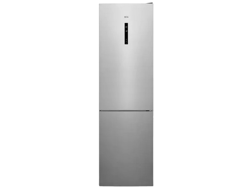 Frigorífico combi - AEG RCB736D3MX, CustomFlex, No Frost, 360 l, 201 cm, 39 dB, Inox