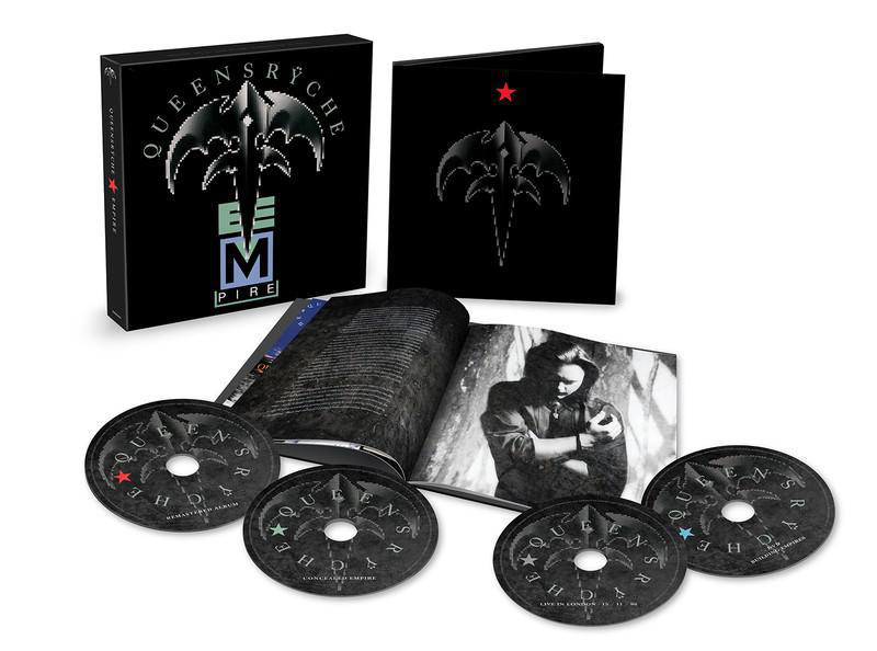 Queensrÿche - Empire (Ltd. 3CD+1DVD Box)  - (CD + DVD Video)
