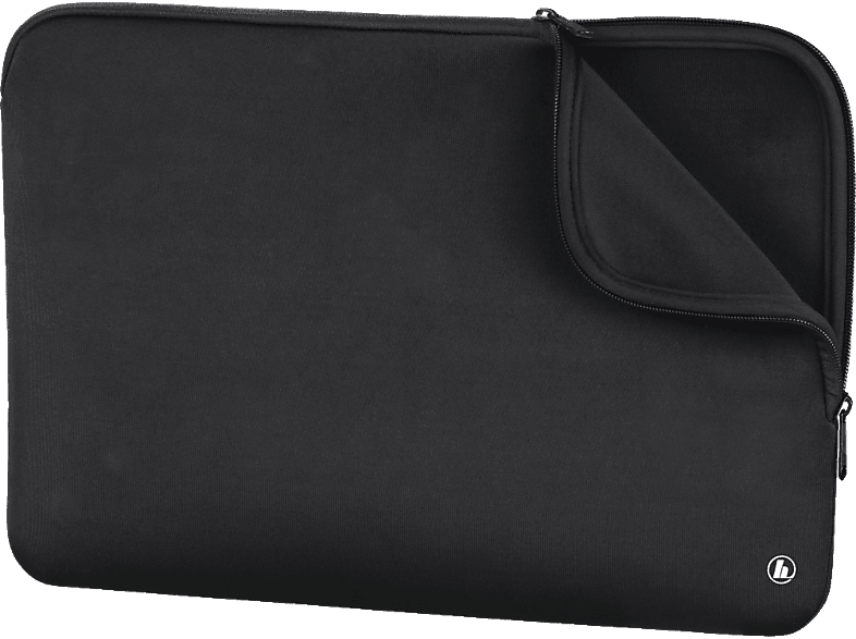 HAMA Neoprene 14.1 Zoll Notebooktasche Sleeve für Universal Neopren, Schwarz