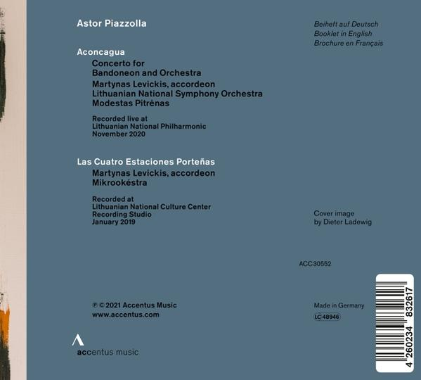 Martynas/pitrenas/lithuanian National So Levickis - Aconcagua  - (CD)