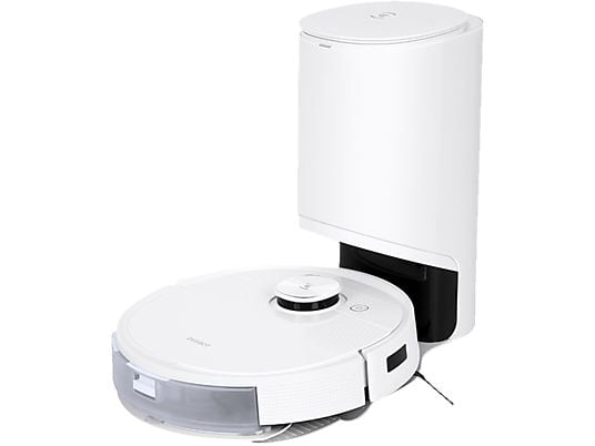 ECOVACS DEEBOT T9+ - Aspirapolvere e lavatrice robot (Bianco)