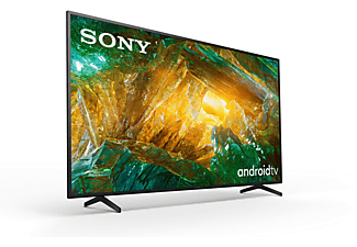 TV LED 75" - Sony KE75XH8096BAEP, UHD 4K, HDR, X1, SmartTV (AndroidTV), Asistente de Google, Triluminos, Negro