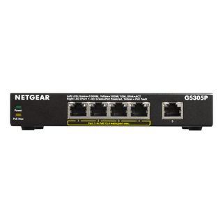 NETGEAR GS305P-200PES - Switch (Nero)