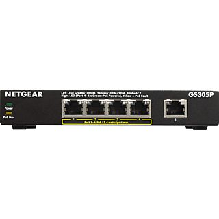NETGEAR GS305P-200PES - Switch (Schwarz)