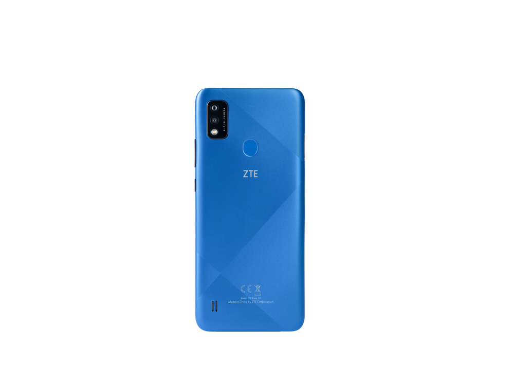 Móvil - ZTE Blade A51, Azul, 32 GB, 2 GB RAM, 6.52" HD+, SC9863A Octa-core, 3200 mAh, Android 11 Go