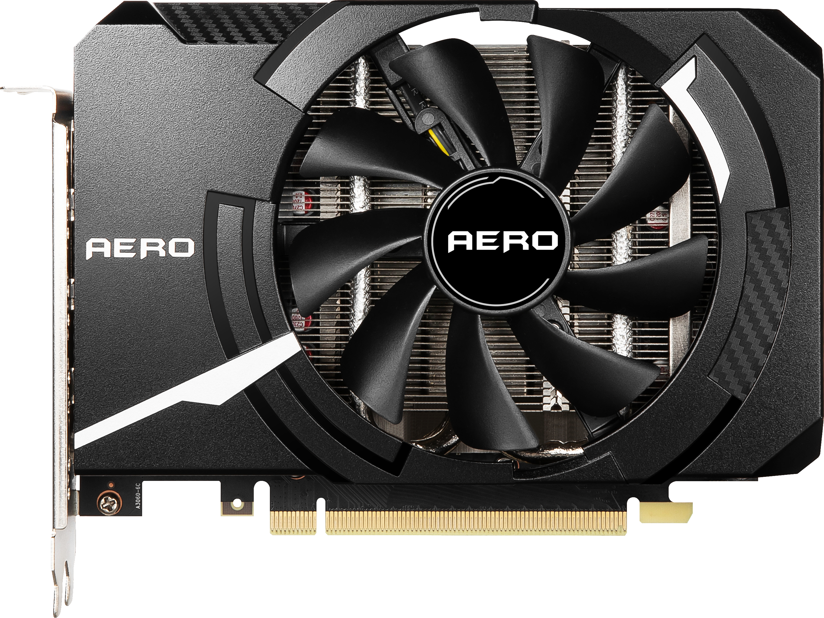 MSI GeForce RTX™ 3060 AERO ITX OC 12GB (V809-3689R) (NVIDIA, Grafikkarte)