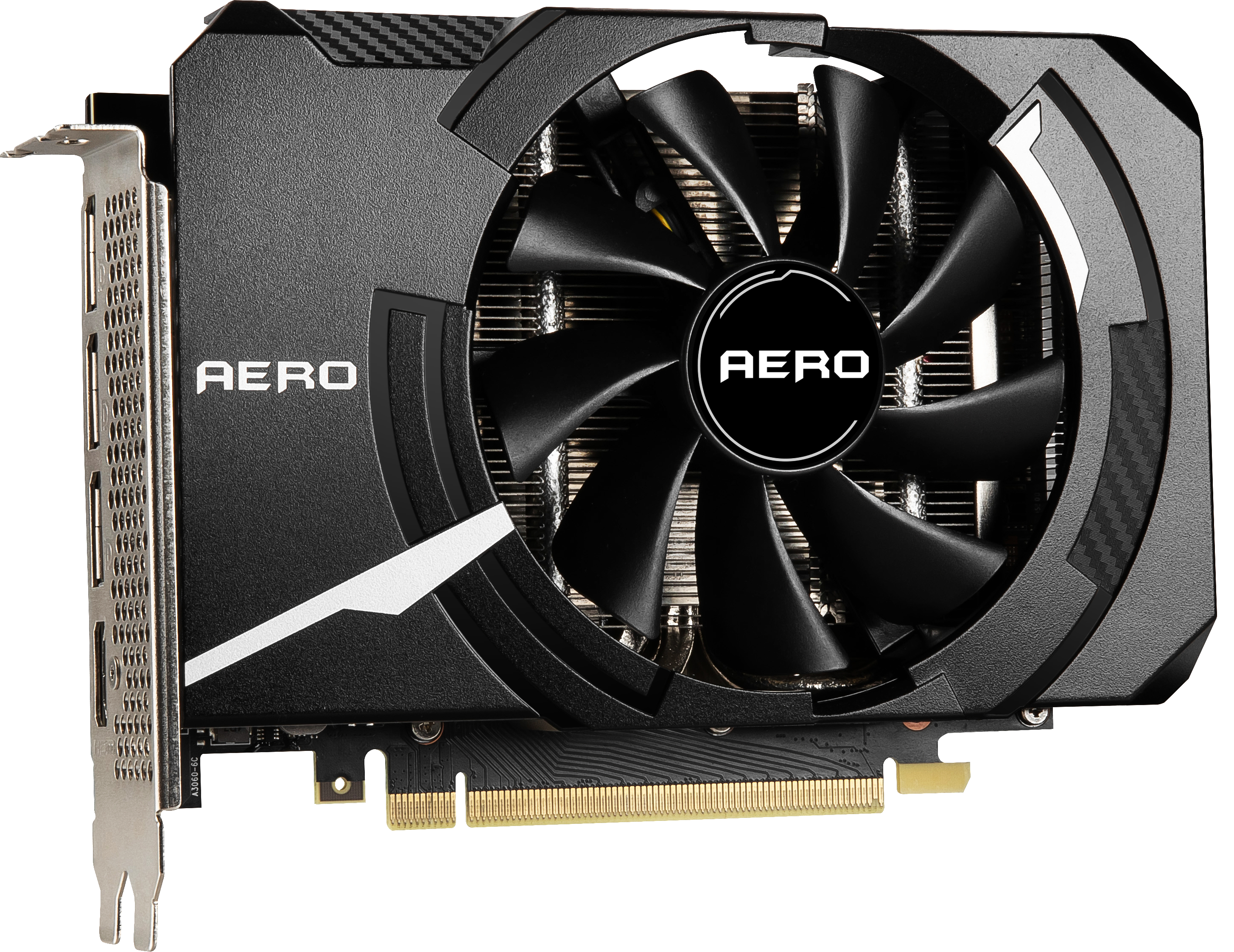 MSI GeForce RTX™ 3060 AERO ITX OC 12GB (V809-3689R) (NVIDIA, Grafikkarte)