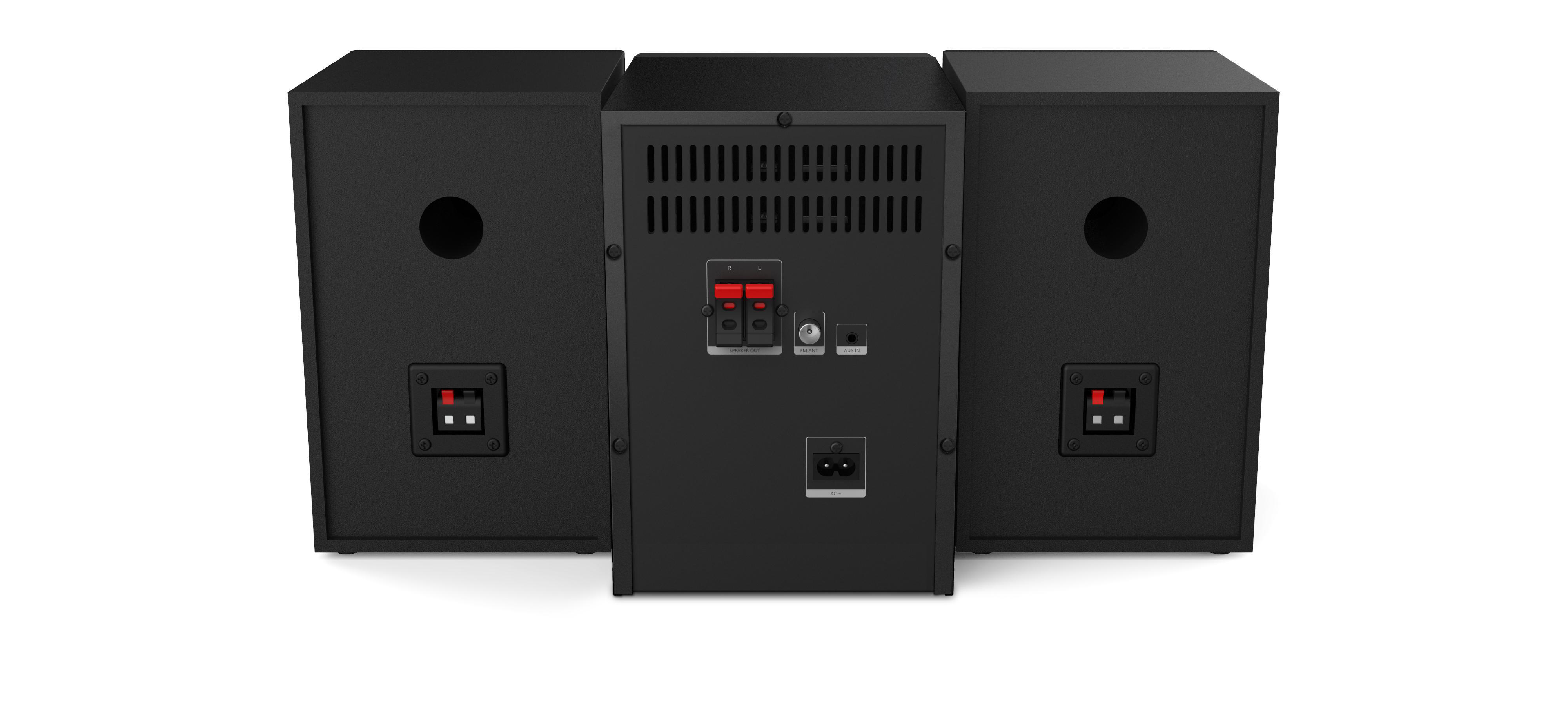 GRUNDIG MS 300 Kompaktanlage (Schwarz)