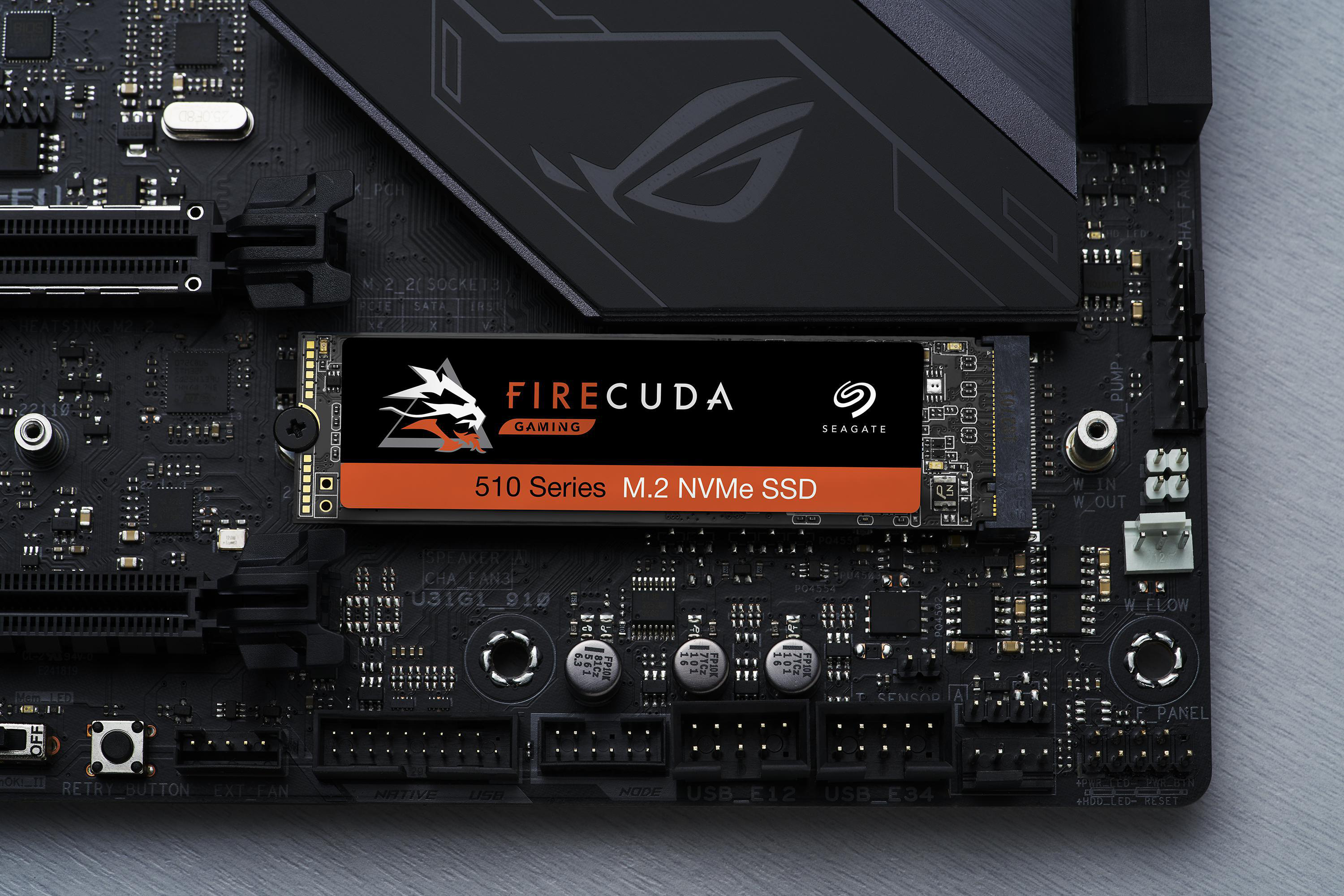 SEAGATE FireCuda 510 Festplatte Retail, 250 GB SSD PCI Express, intern