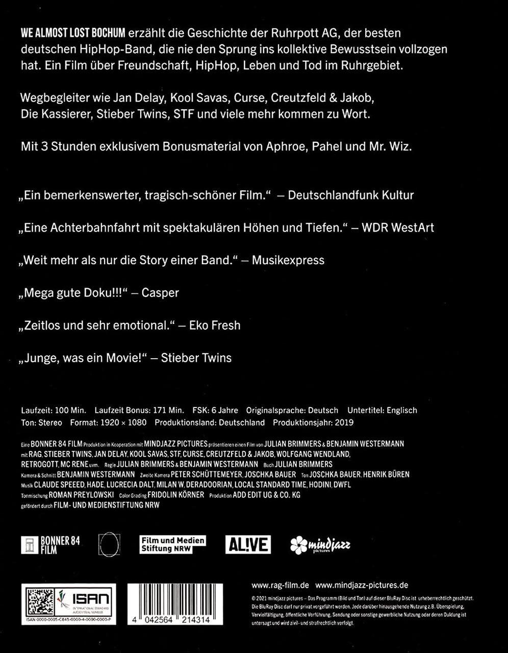 Rückseite einer DVD-Hülle mit deutschem Text und Bildern. Enthält Text, Logos und einen Barcode.