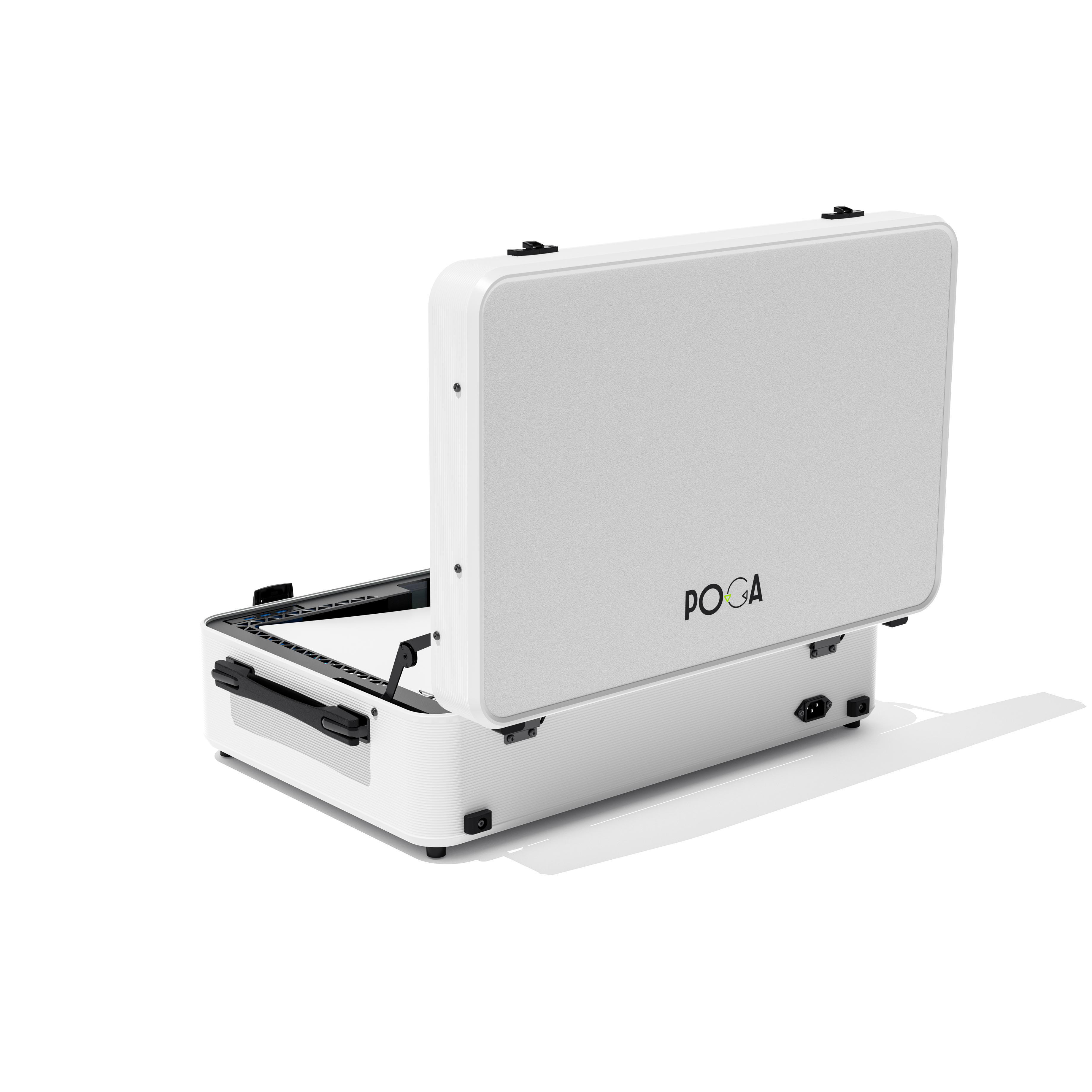 POGA Lux White - PS5 Inlay Gaming Koffer, Weiß