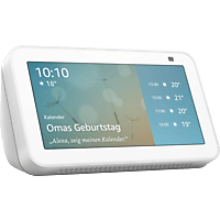 AMAZON Echo Show 5 (2. Generation) Smart Display mit 2 MP Kamera Smart Speaker, Weiß