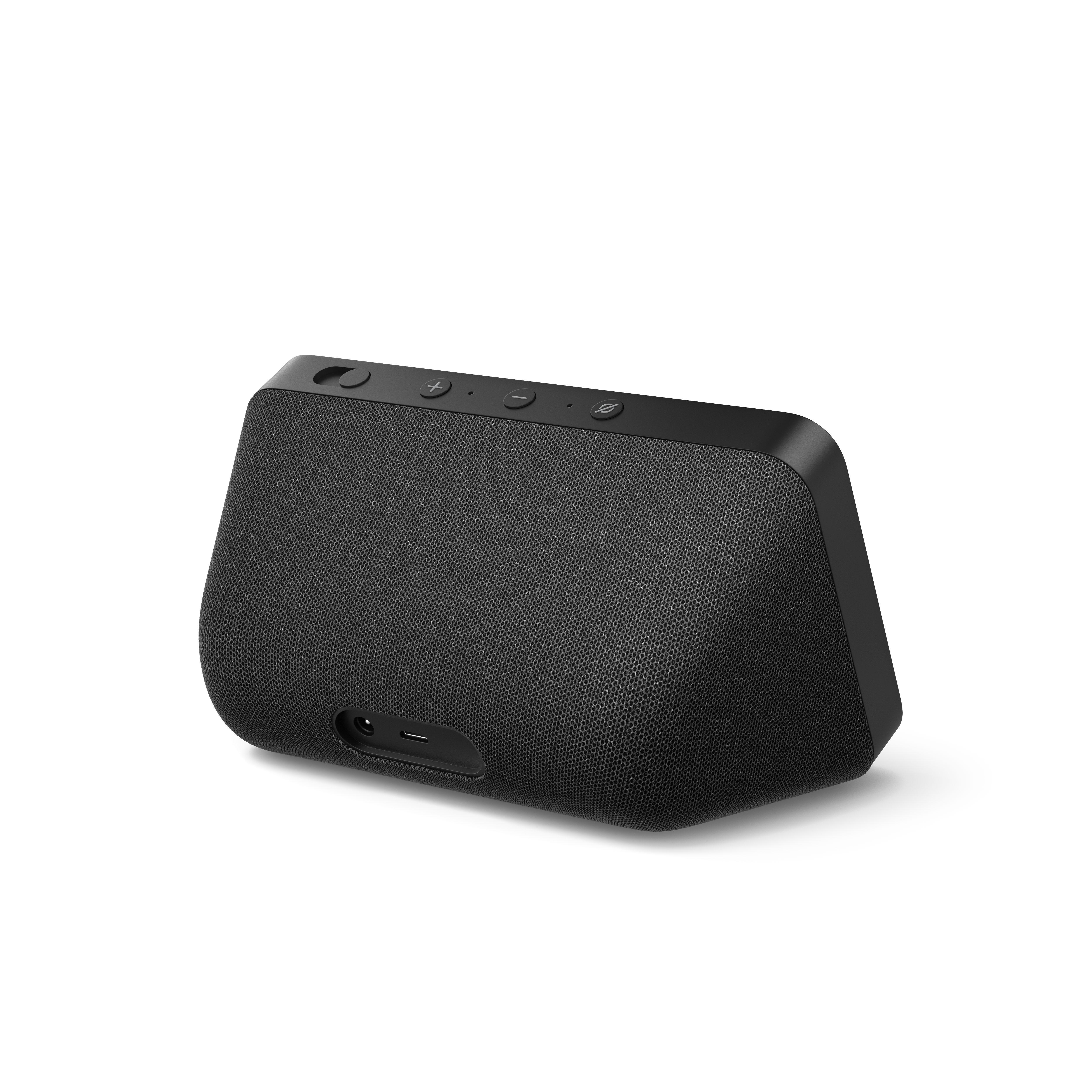 AMAZON Echo Show Smart Smart 5 Speaker, 2 mit Generation) (2. MP Display Kamera Anthrazit