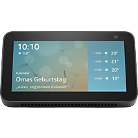 AMAZON Echo Show 5 (2. Generation) Smart Display mit 2 MP Kamera, anthrazit