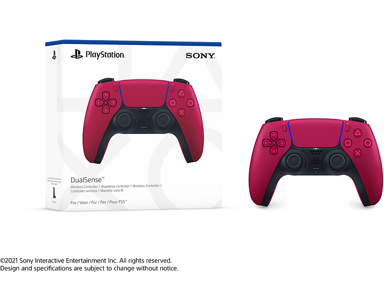 Thumbnail - SONY DualSense® Wireless-Controller Cosmic Red für PlayStation 5, MAC, Android, iOS, PC