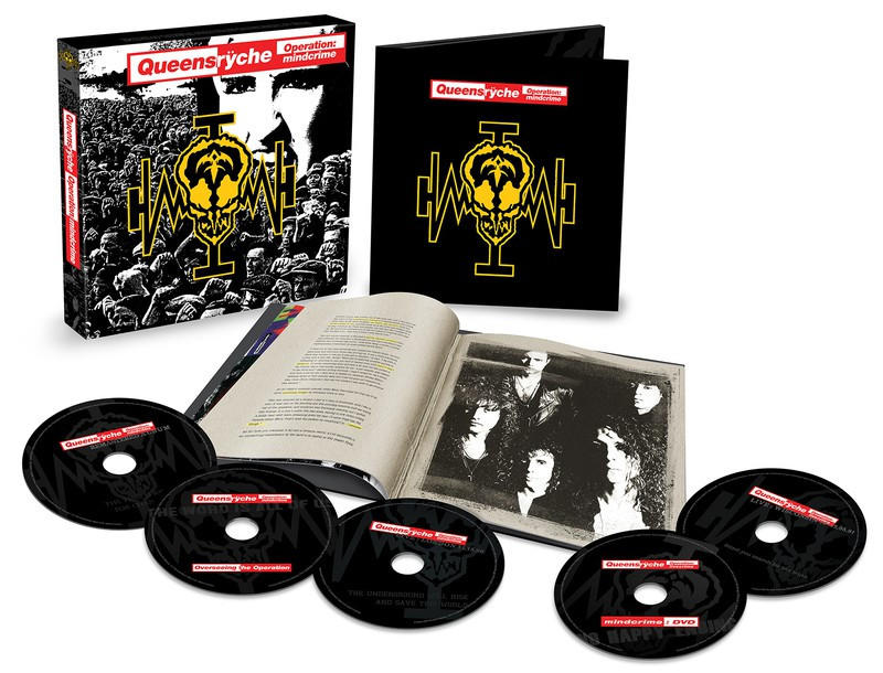 Queensrÿche - Operation Mindcrime (Ltd.4CD+1DVD Box)  - (CD + DVD Video)