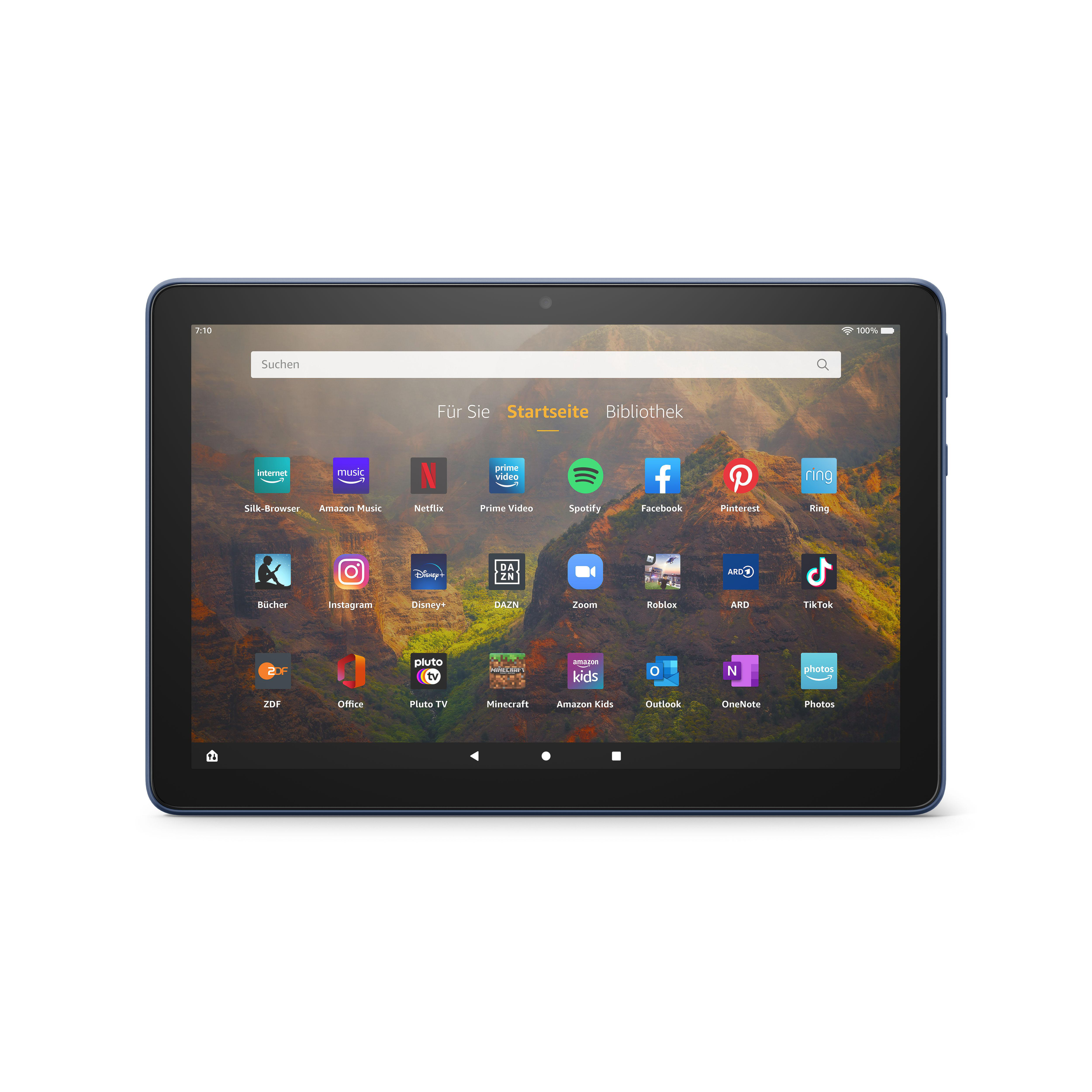 AMAZON Fire HD 10 mit Spezialangeboten, Tablet, 32 GB, 10,1 Zoll, Blue