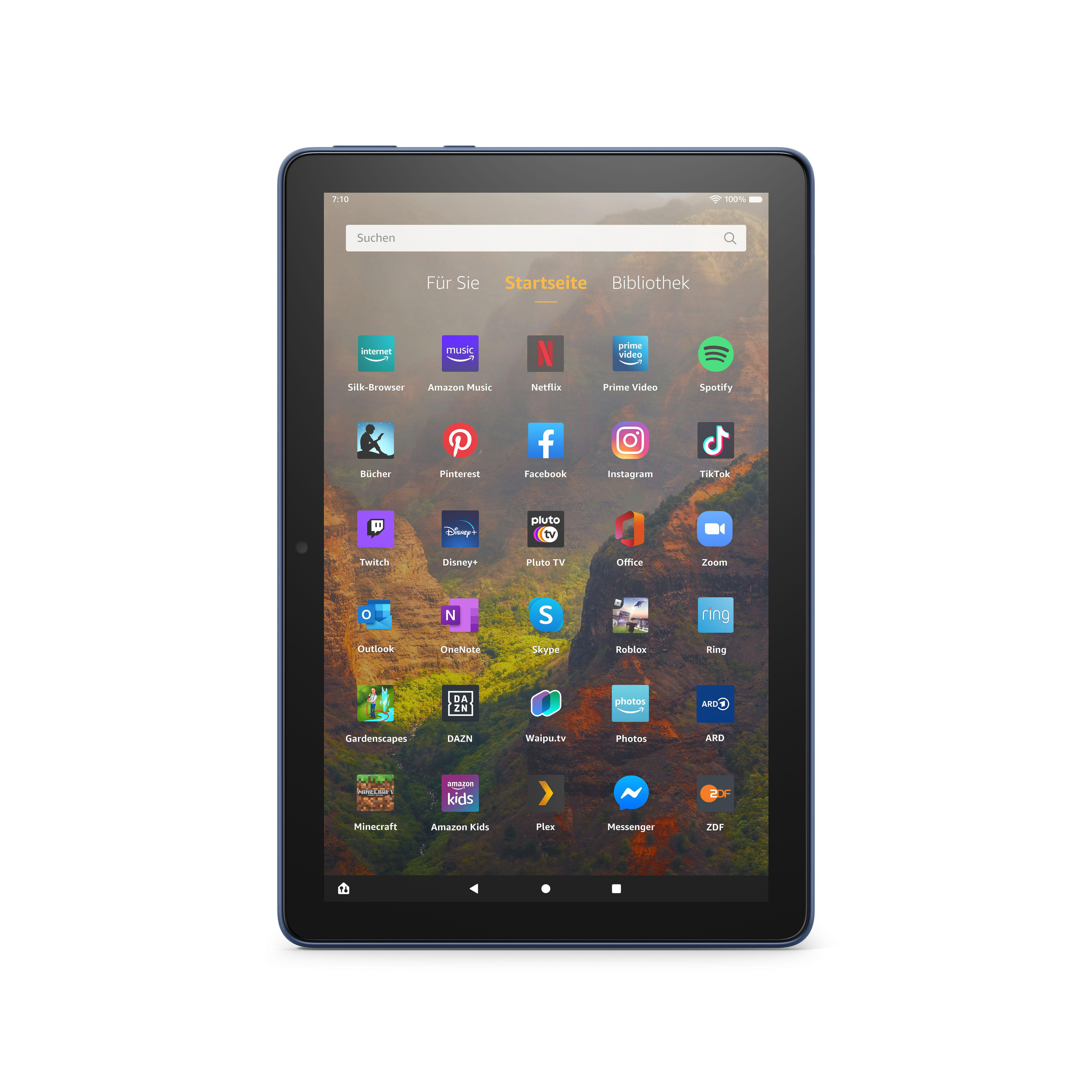 AMAZON Fire HD 10 mit Spezialangeboten, Tablet, 32 GB, 10,1 Zoll, Blue