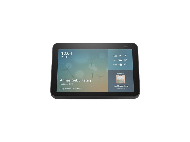 AMAZON Echo Show 8 2 Generation HD Smart Display Mit 13 MP Kamera