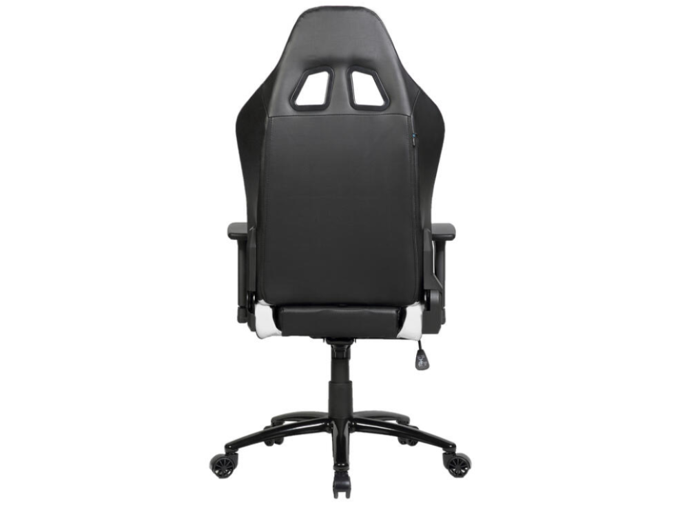 Silla gaming -  Newskill Takamikura White, Reposabrazos regulable, 150 Kg, Respaldo reclinable, Blanco