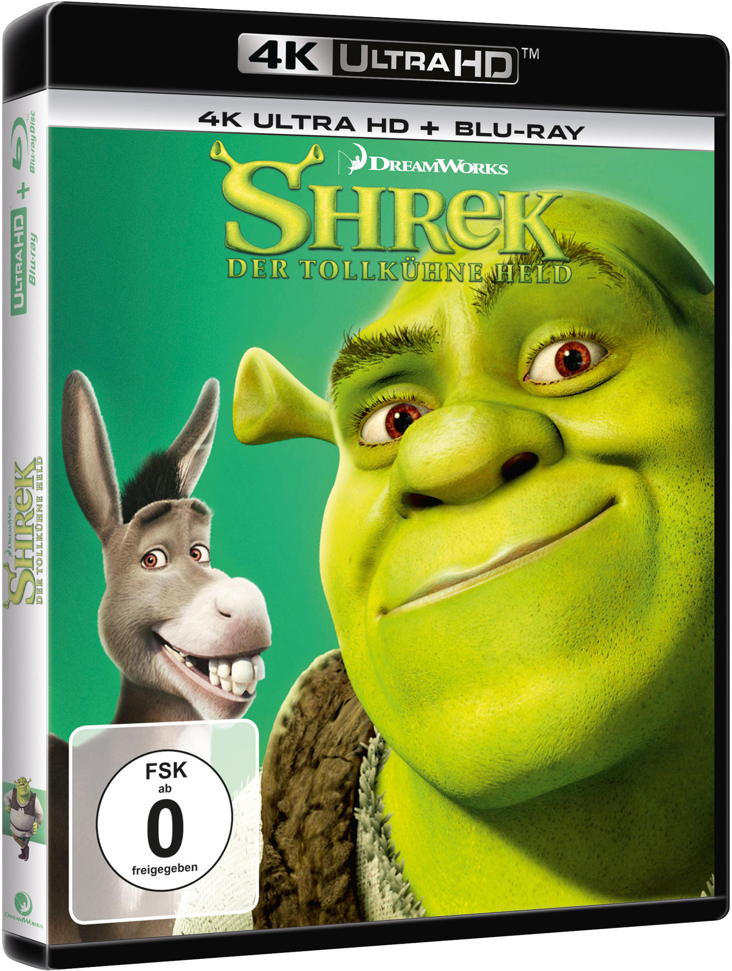 Shrek-Der tollkühne HD Ultra Held 4K Blu-ray
