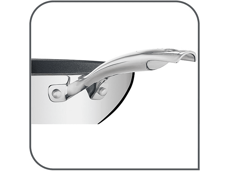 Tefal G73206 Duetto+ G Pfanne (Edelstahl, passend für alle Herdarten, 28 cm) — Foto 3 von 3