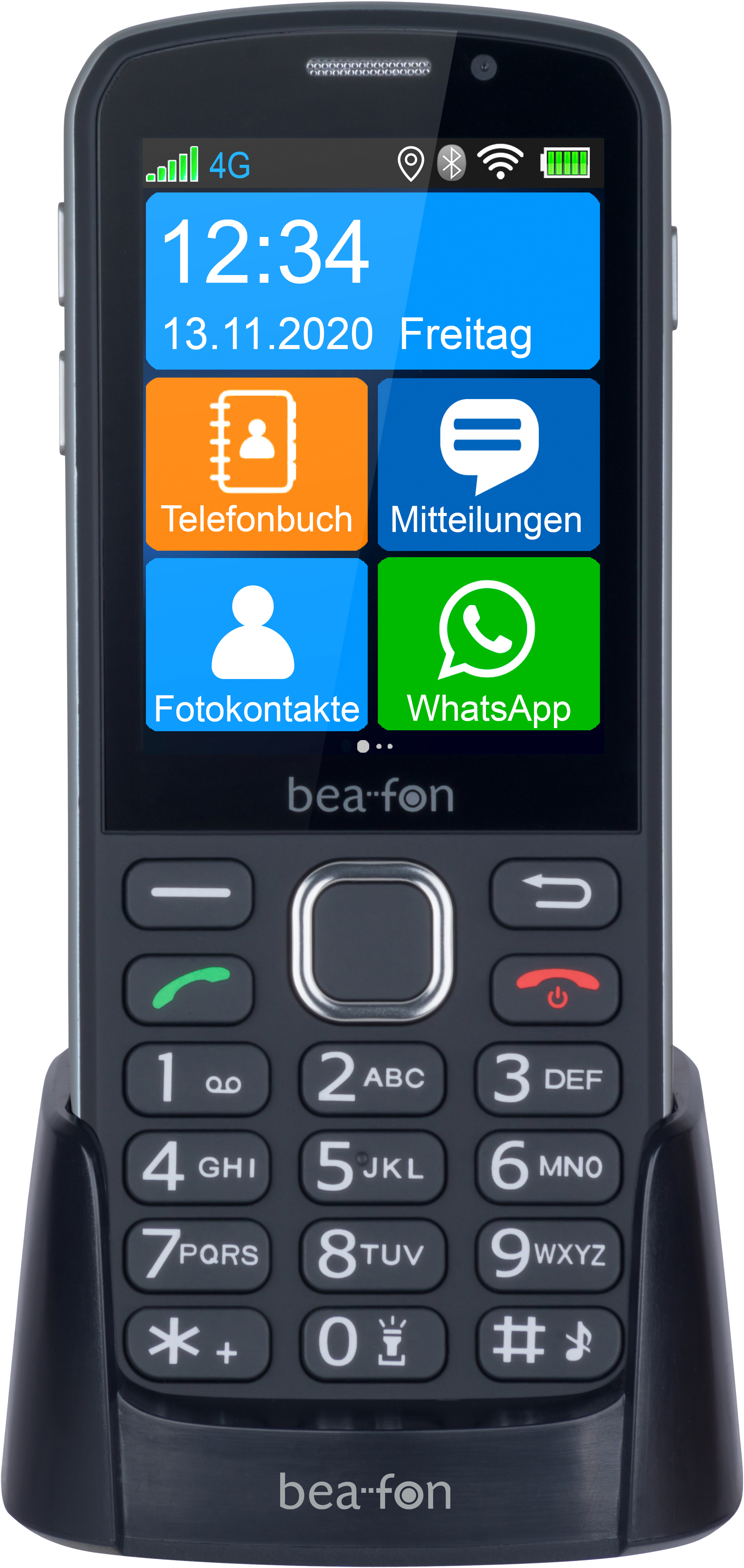 BEAFON SL860 TOUCH 512 MB Schwarz / Silber