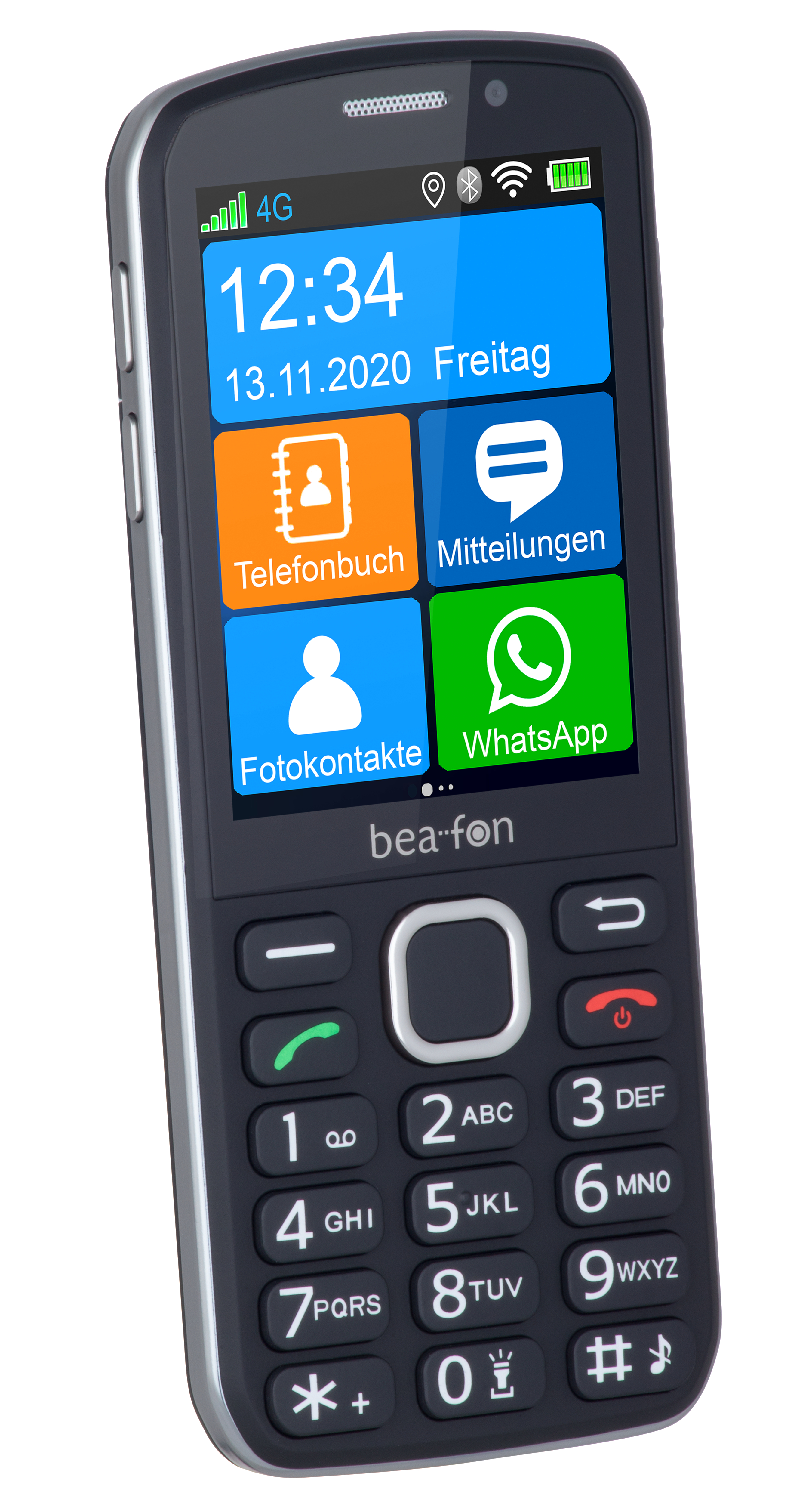BEAFON SL860 TOUCH 512 MB Schwarz / Silber