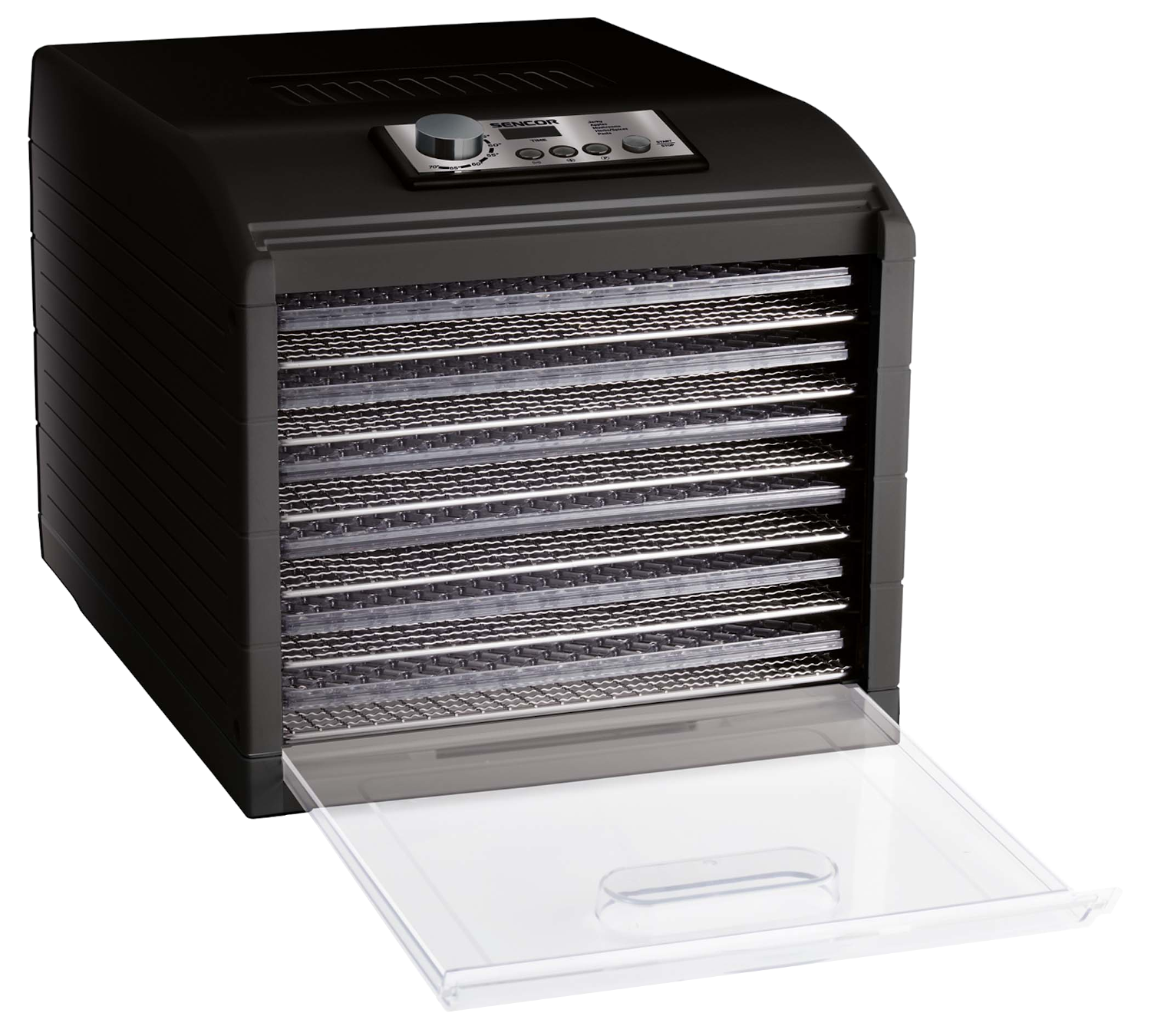 SENCOR SFD 6601BK Aszalógép, 5 automatikus programmal