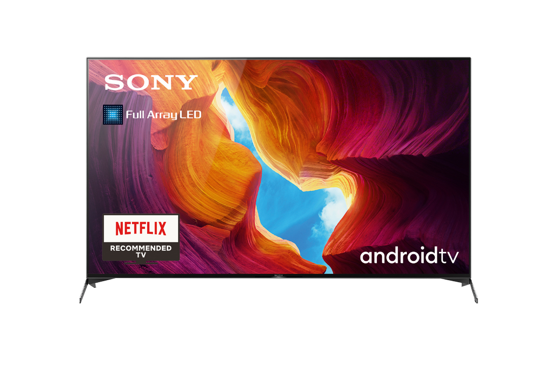 TV LED 75" - Sony KD-75XH9505BAEP, UHD 4K, HDR, Android TV, X1 Ultimate, Full Array LED, Búsqueda por voz