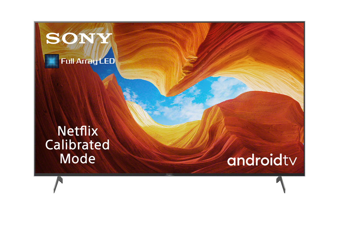 TV LED 75" - Sony KE75XH9096BAEP, UHD 4K, HDR, X1, FALD, Smart TV (Android TV), Asistente de Google, Negro